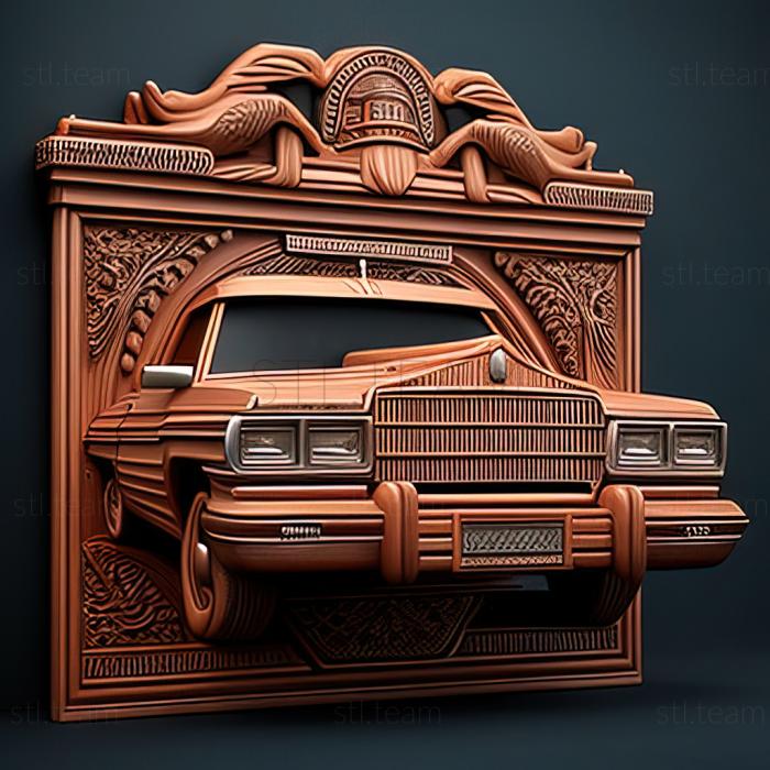 3D модель Форд Краун Вікторія (STL)